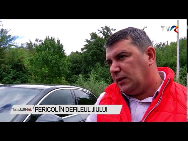 PERICOL ÎN DEFILEUL JIULUI Stiri TVR Craiova