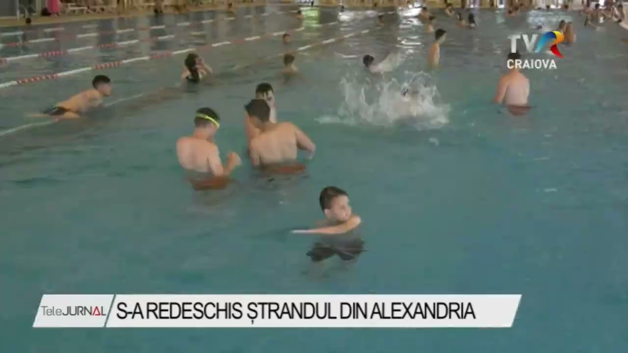 SA REDESCHIS ȘTRANDUL DIN ALEXANDRIA Stiri TVR Craiova