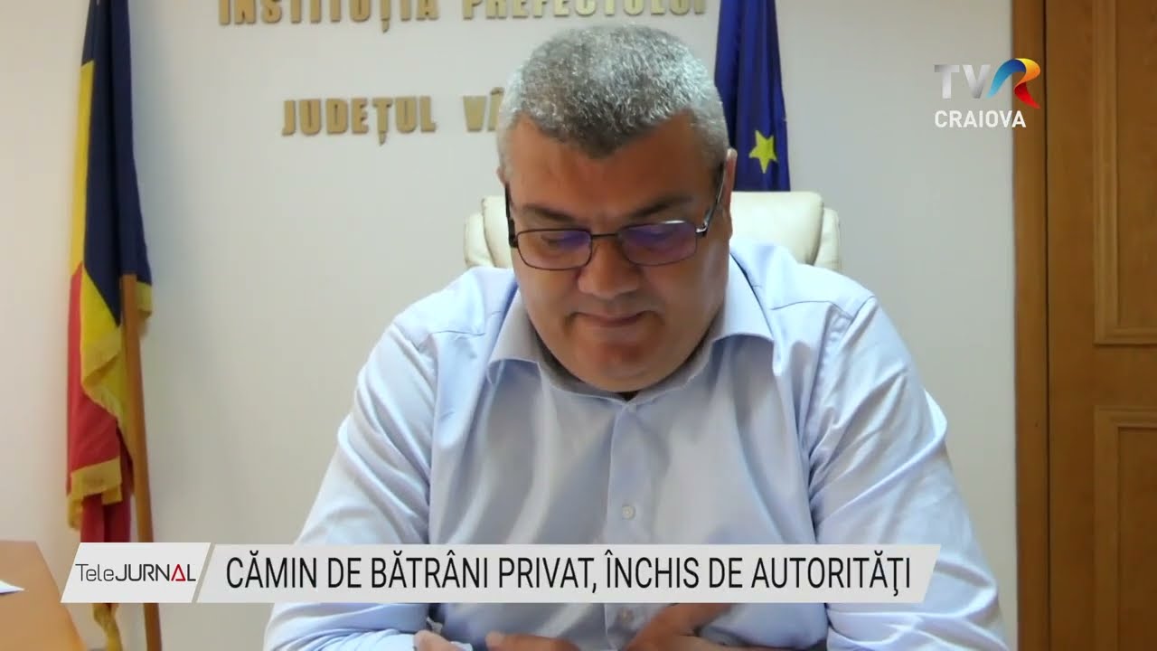 CĂMIN DE BĂTRÂNI PRIVAT, ÎNCHIS DE AUTORITĂŢI - Stiri - TVR Craiova
